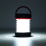 IPRee?? Collapsible Mini Solar Lantern Camping Tent LED USB Rechargeable Portable Flashlight Lamp