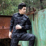 Hunting Men Tactical Jungle Cargo Combat Trainning Exercise Sets Suit