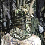 Hunting Camping Hiking Cycling Tactical Camouflage Military Fan Headgear Sets of Collar Hat Face Ma