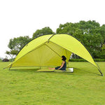 4.8 x 4.8 x 2m Camping Tent Sunshade Both Sides UV Portable Beach Tent Fishing Shade Wigwam