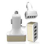 QUAD PORTS USB Car Adapter and Charger