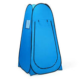 Pop Up Camping Shower Toilet Changing Room Tent-Blue